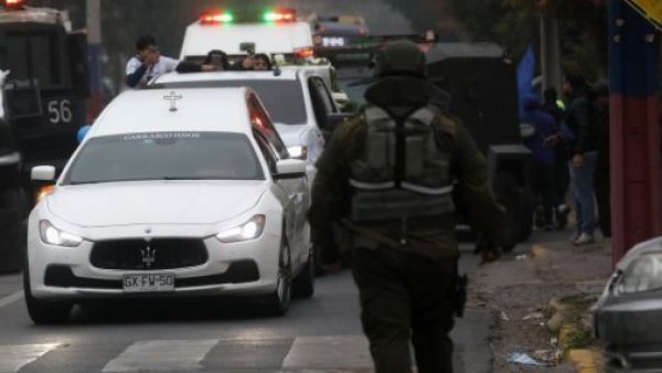 "Parece funeral de Estado": Santiago se paraliza por caravana narco para despedir al "Guatón Mutema"

