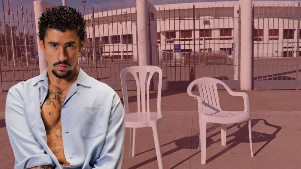¿Viene Bad Bunny? Redes explotan tras aparición de sillas blancas en exterior del Estadio Nacional
