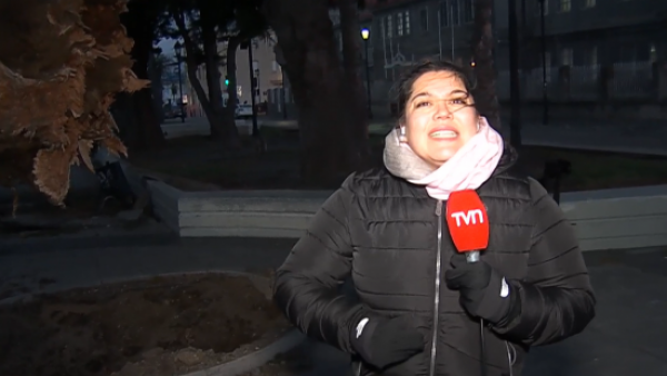 Punta Arenas vive vientos "intratables" de más de 100 km/h
