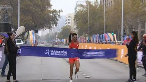 Chile se queda con el podio en los 21K de la Maratón de Santiago
