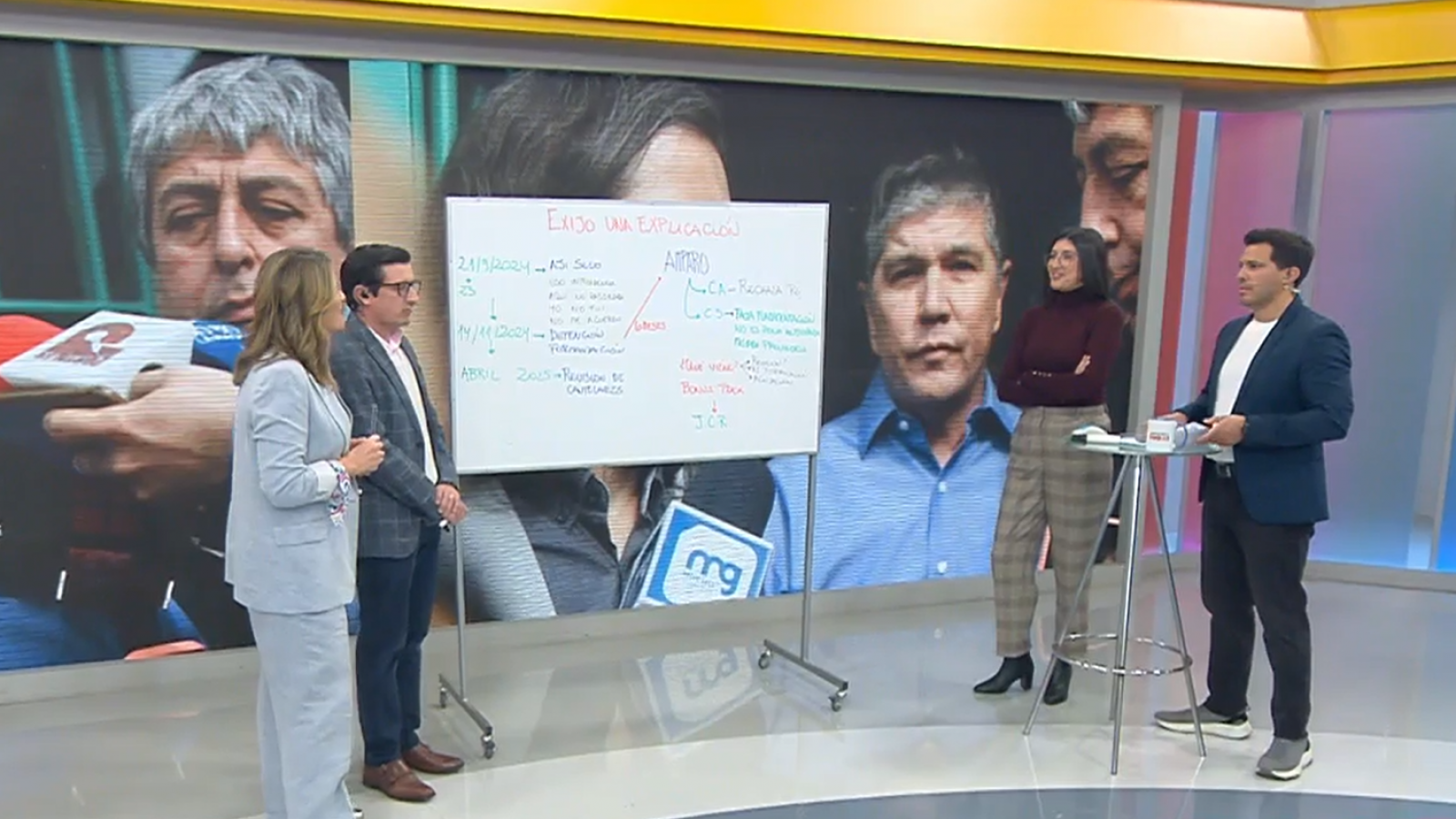 "Usó la inteligencia, pero no la de él": La pizarra de Alberto Precht para entender la salida de Monsalve de prisión preventiva
