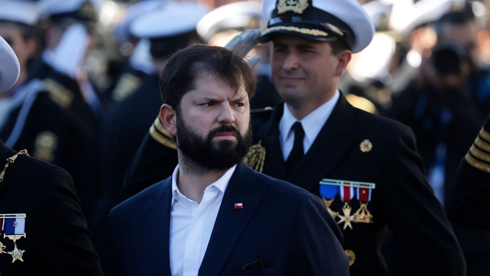 Presidente Boric tras desfile de las Glorias Navales: "La Patria es más grande que las contingencias"

