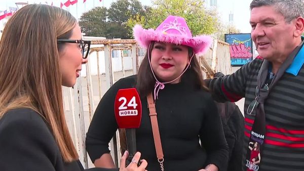 Comienzan a llegar al Estadio Nacional los fanáticos de Myriam Hernández