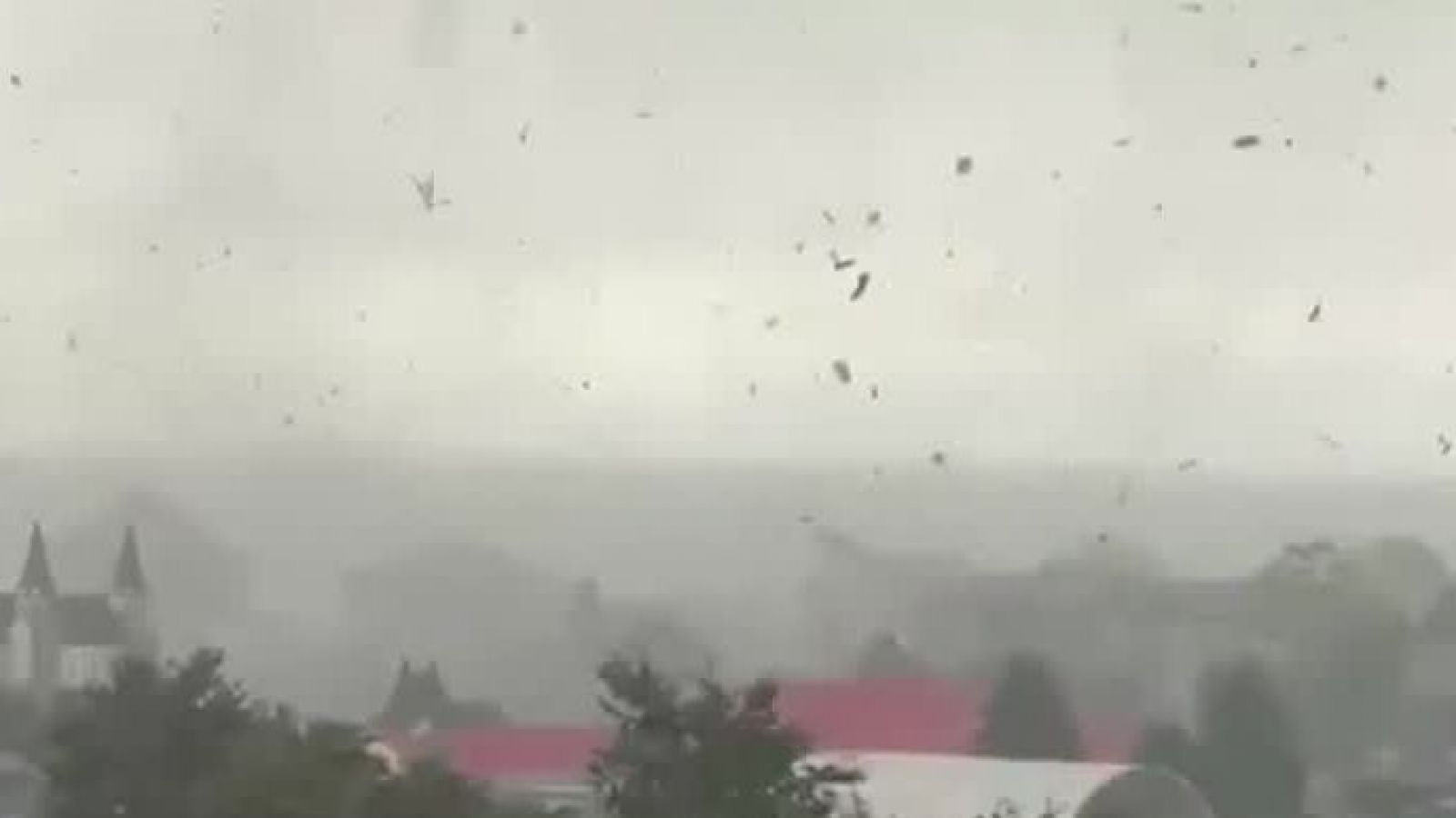 Tornado generó un gran nivel de destrucción en Puerto Varas
