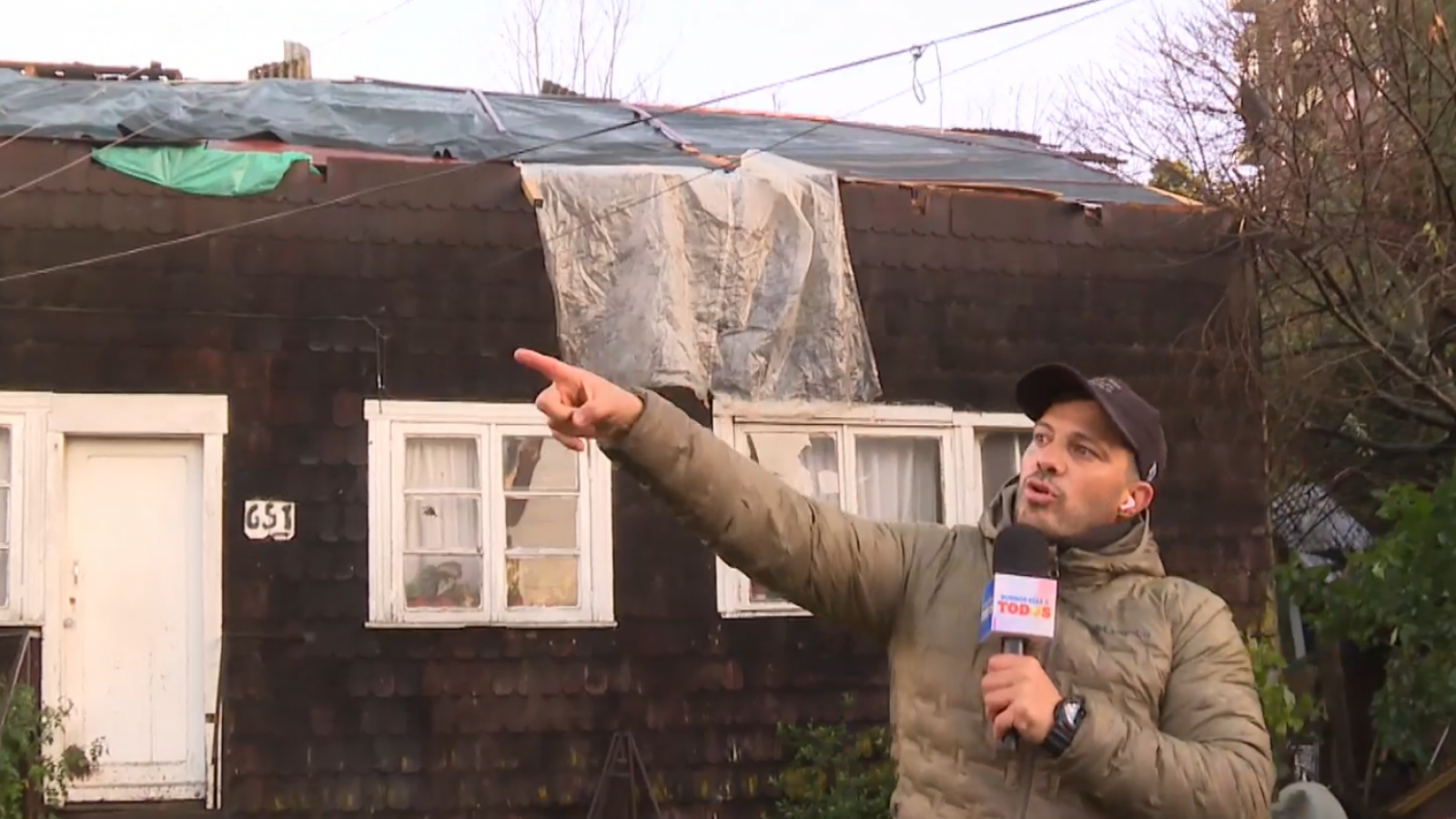 "Como si fuera una guerra y destruyó todo": El testimonio de vecina por el caso de tornado por su casa
