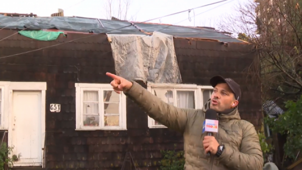 "Como si fuera una guerra y destruyó todo": El testimonio de vecina por el caso de tornado por su casa
