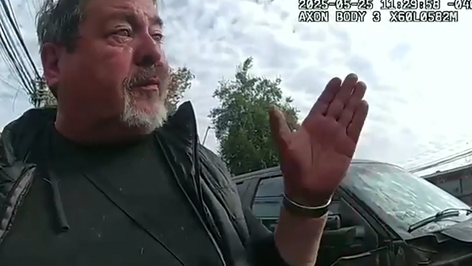 VIDEO | Así fue la detención del chofer ebrio que mató a dos trabajadores en Providencia
