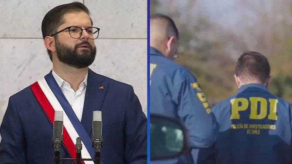 Presidente Gabriel Boric: "Ante quienes afirman que Chile se cae a pedazos, yo respondo que se equivocan"
