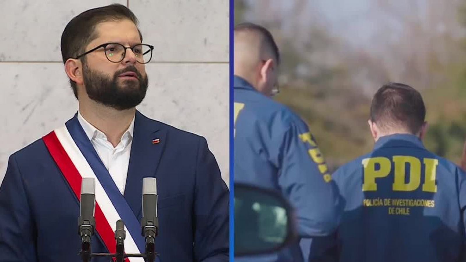 Presidente Gabriel Boric: "Ante quienes afirman que Chile se cae a pedazos, yo respondo que se equivocan"
