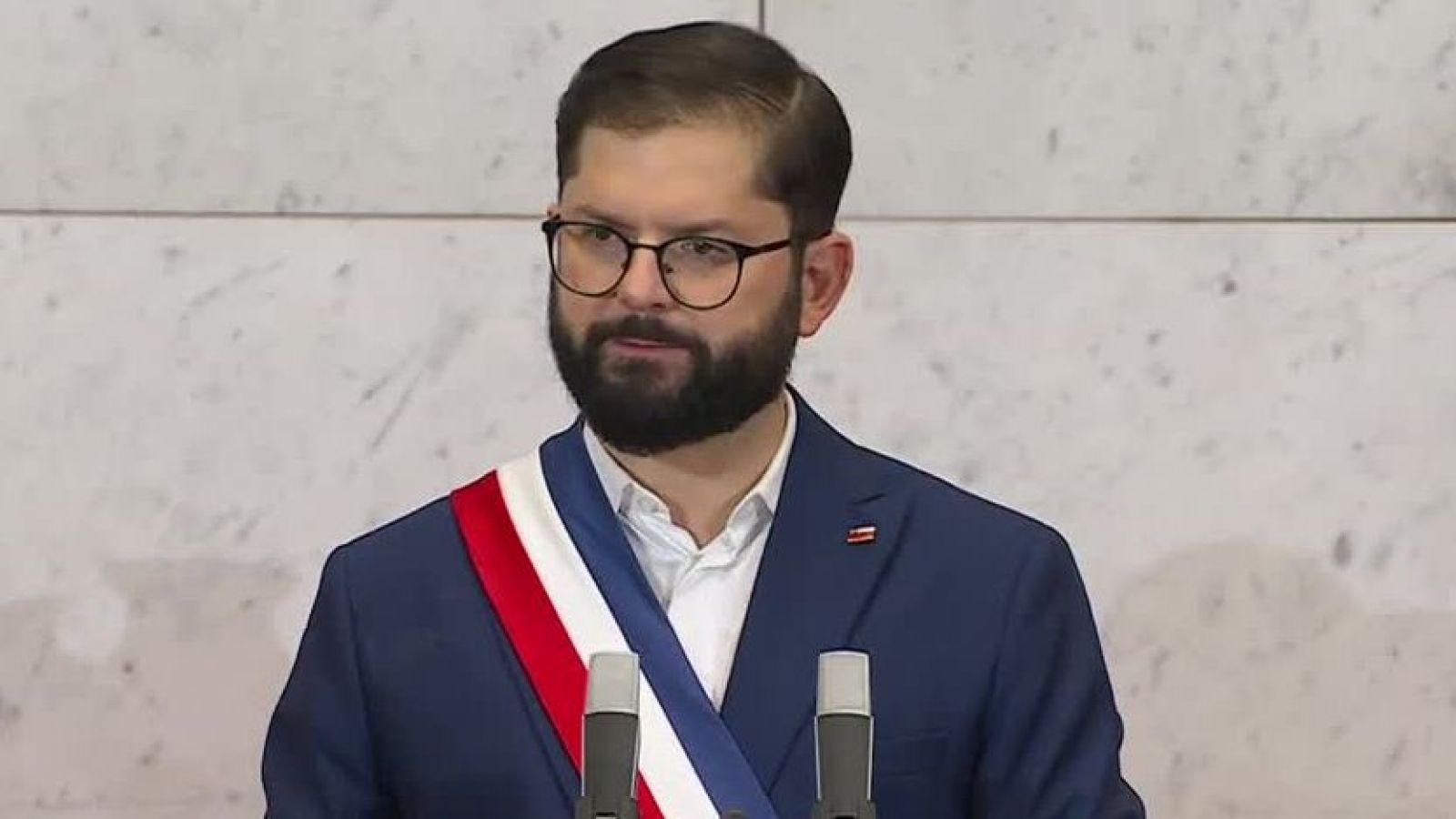 Presidente Gabriel Boric: "Quiero anunciar con mucho orgullo la futura llegada del Metro al Aeropuerto de Santiago"
