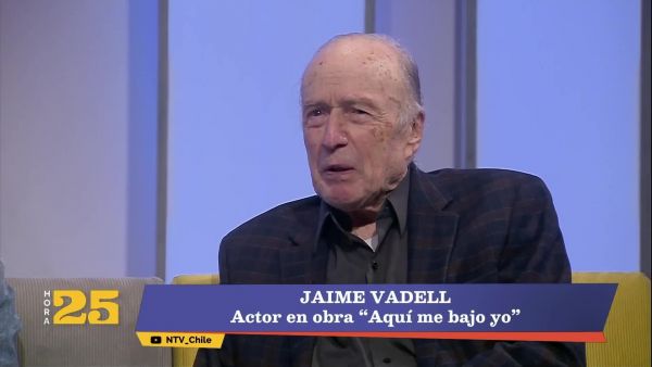 "Aquí me bajo yo": La nueva obra de Jaime Vadell en Hora 25
