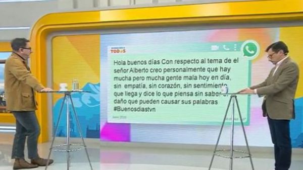 La reacción de televidentes por usuaria que criticó a Alberto Precht por parálisis facial
