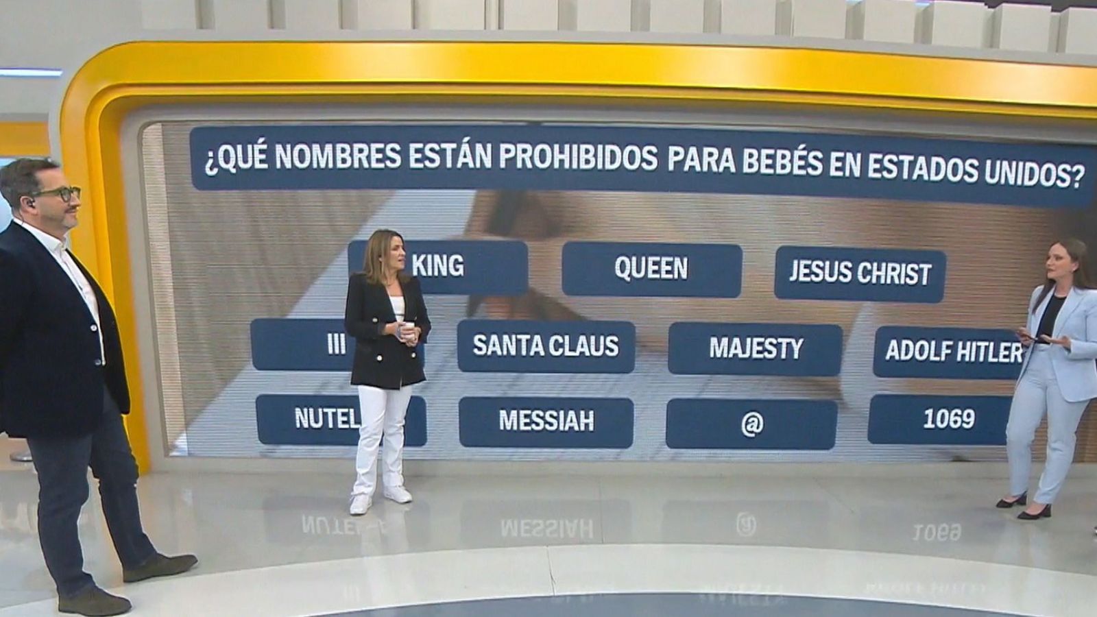 Estos son los nombres prohibidos en Estados Unidos
