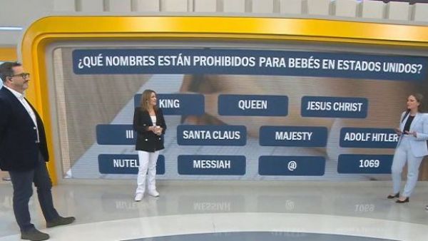 Estos son los nombres prohibidos en Estados Unidos
