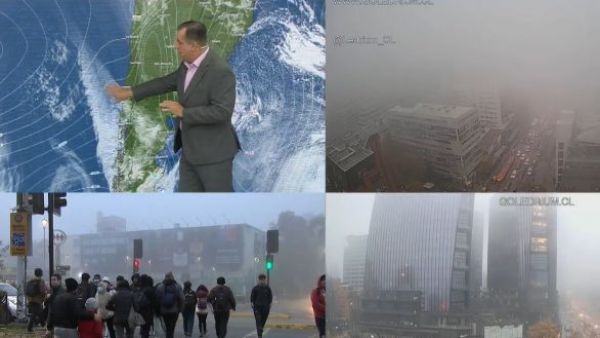 Lluvia y tormentas eléctricas: Así será el sistema frontal en Santiago