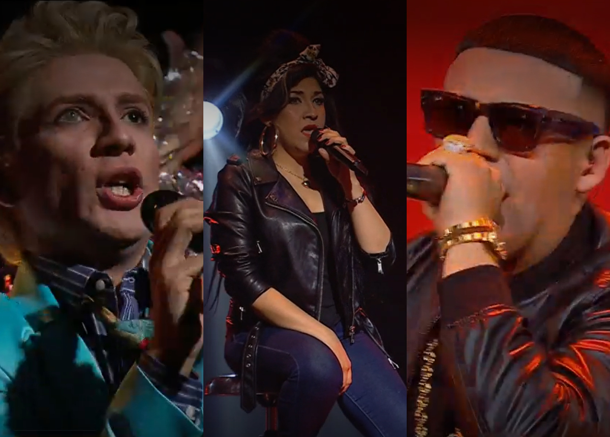 Así fue el espectacular show de David Bowie, Amy Winehouse y Daddy Yankee en el lanzamiento de MNE 2
