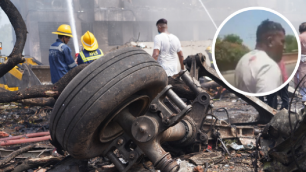 Lo que se sabe del único superviviente del accidente aéreo de Air India