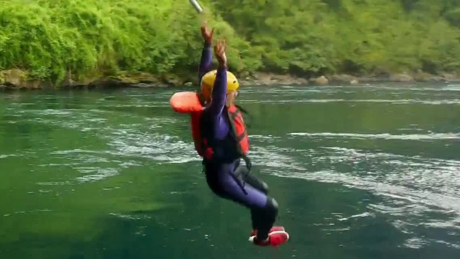 Los desafíos extremo de María Luisa En Río Bueno
