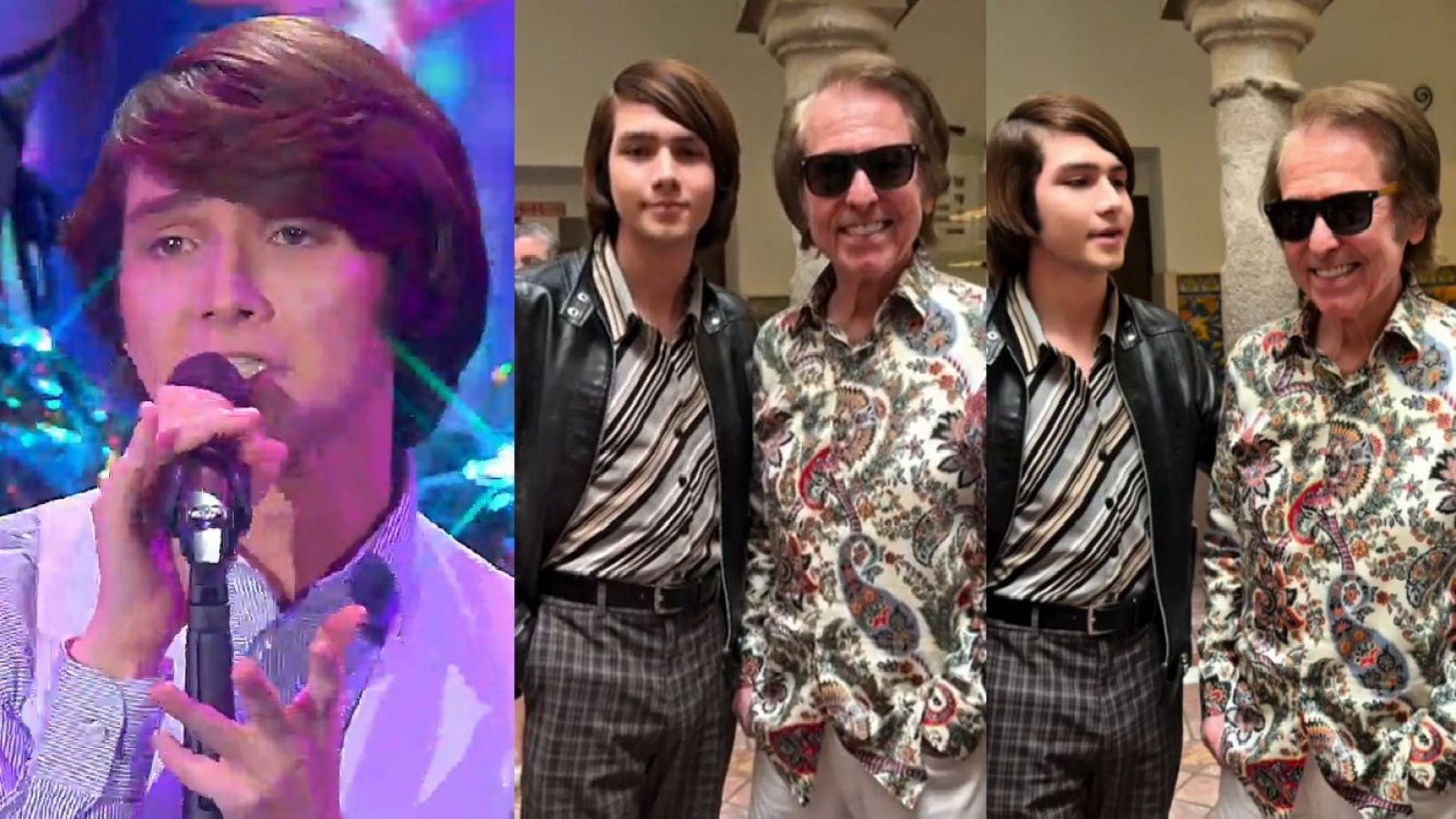 La reacción de Raphael al conocer a su doble chileno
