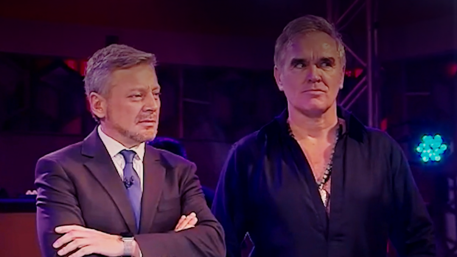 "Por suerte, Morrissey no los vio": el detalle que casi arruina la visita del británico a TVN
