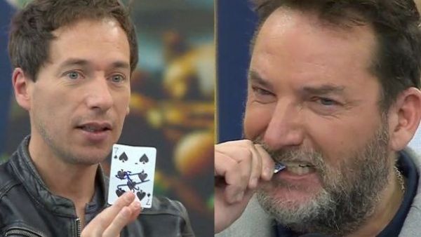 Jean Paul Olhaberry sorprendió a Daniel Fuenzalida con su magia

