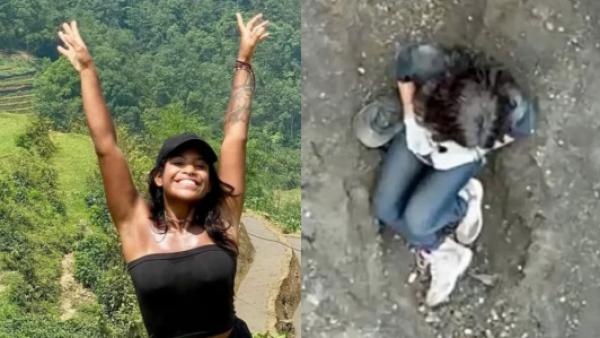 No pudieron rescatarla: hallan sin vida a turista brasileña que cayó en un volcán en Indonesia

