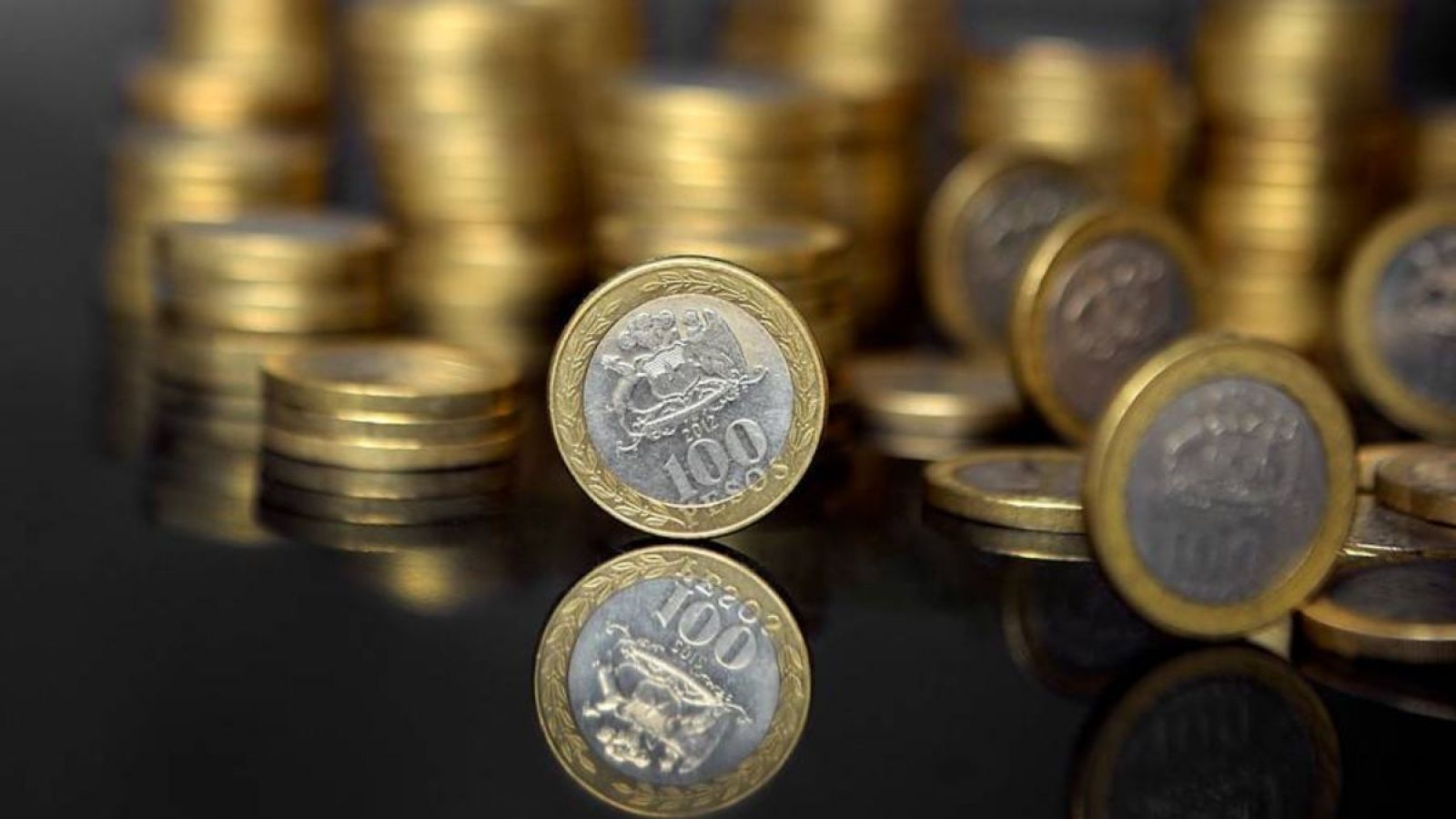 Monedas de $100