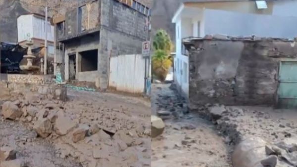 Así quedó Huatacondo después del aluvión en Pozo Almonte
