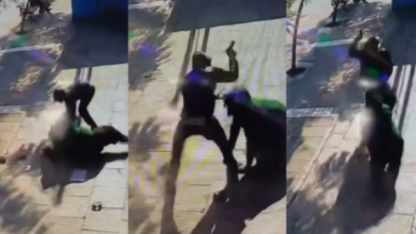 Sacó $4 millones de banco, lo golpearon y lo asaltaron: viralizan video de robo en Peñaflor
