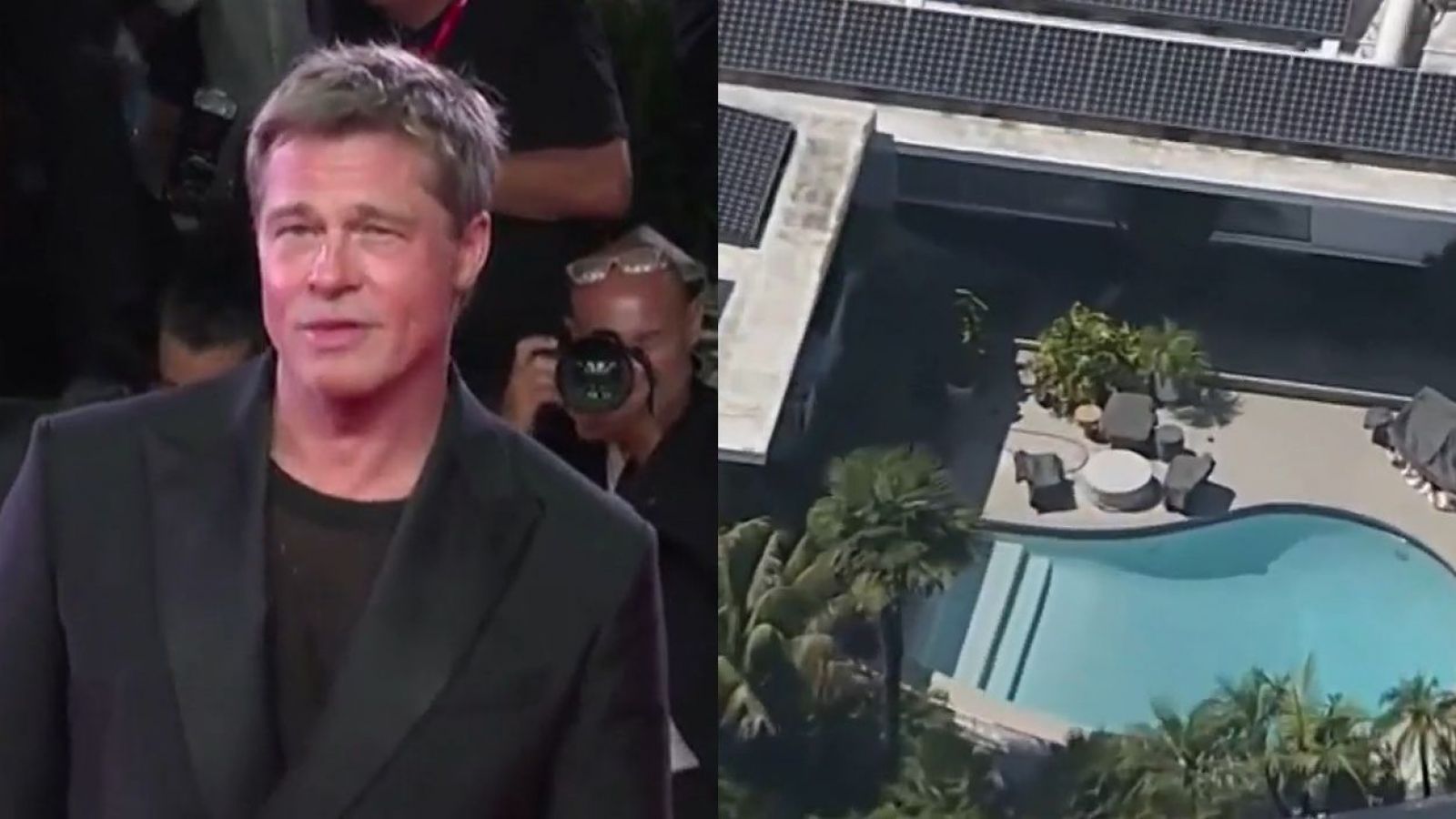 Así es la mansión de Brad Pitt que fue saqueada por ladrones
