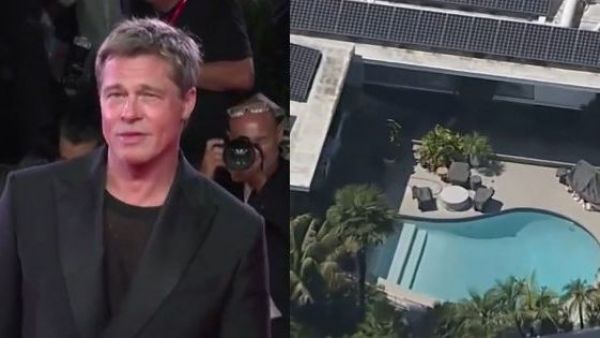 Así es la mansión de Brad Pitt que fue saqueada por ladrones
