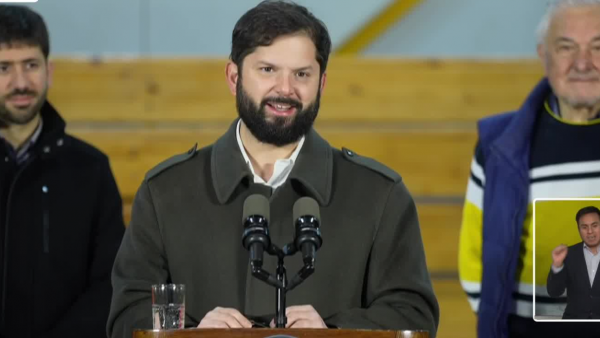 Declaraciones del Presidente Gabriel Boric tras votar en Primarias 2025
