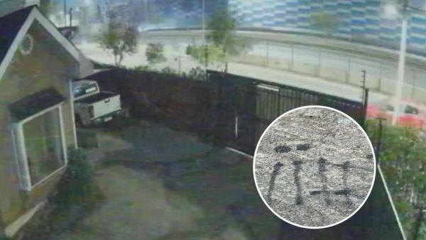 <p>Casas marcadas en Maipú </p>Vecinos de Maipú denuncian que delincuentes marcan sus casas
