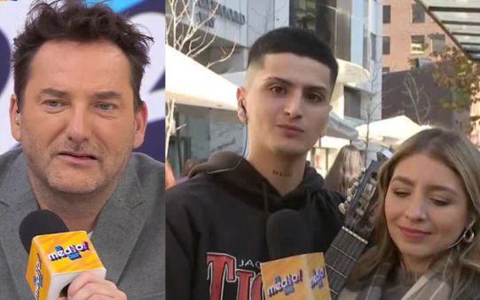 "Te estás sacando la cresta": el sueño de un artista callejero emocionó a Daniel Fuenzalida
