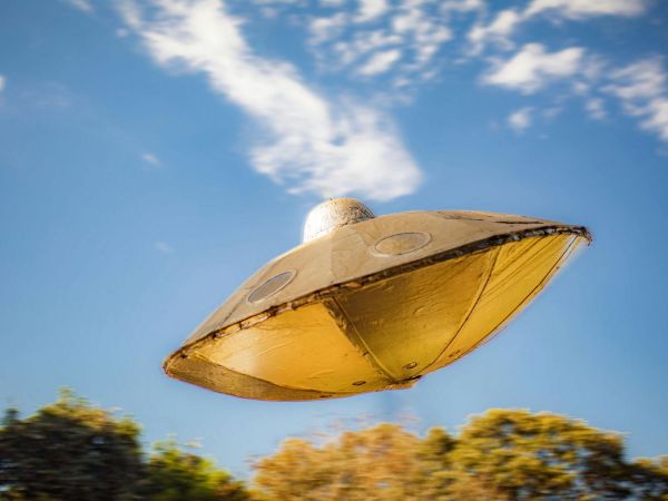 Imagen referencial objeto volador no identificado