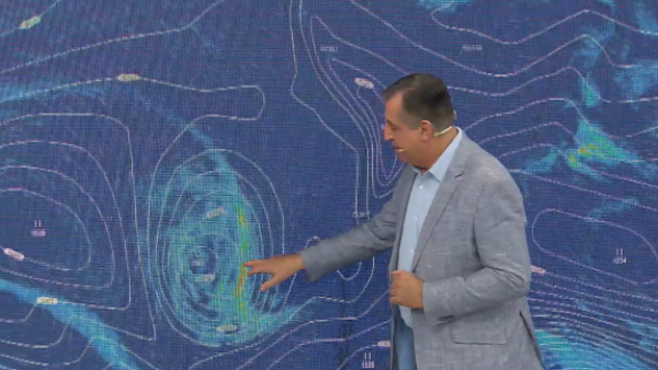Con lluvias y viento: Iván Torres explica la llegada del ciclón extratropical durante este fin de semana
