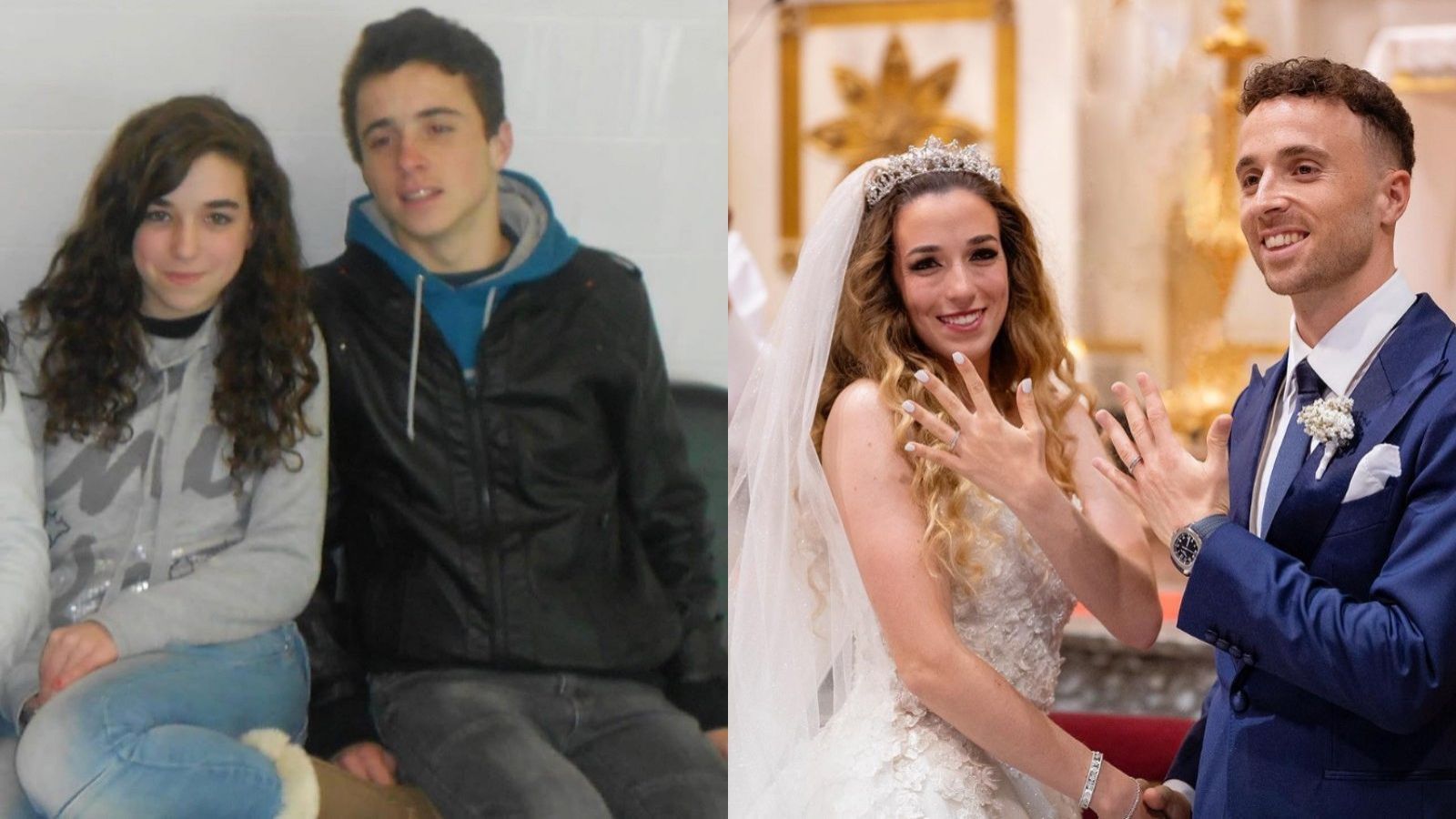 Diogo Jota y Rute Cardoso
