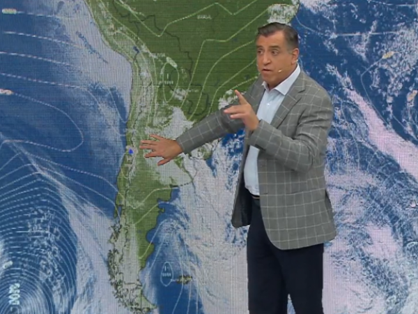 Iván Torres y el informe del tiempo