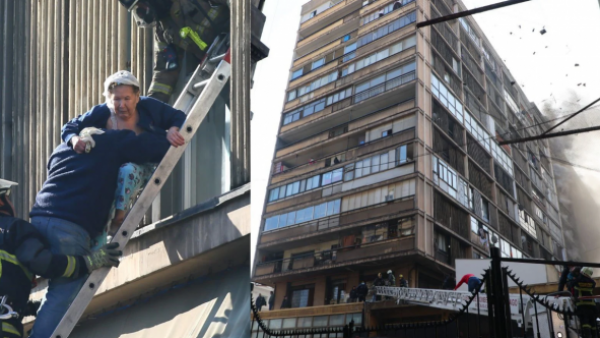 Bomberos llama a la calma tras incendio en Santiago: "Las vamos a sacar y no les va a pasar nada"
