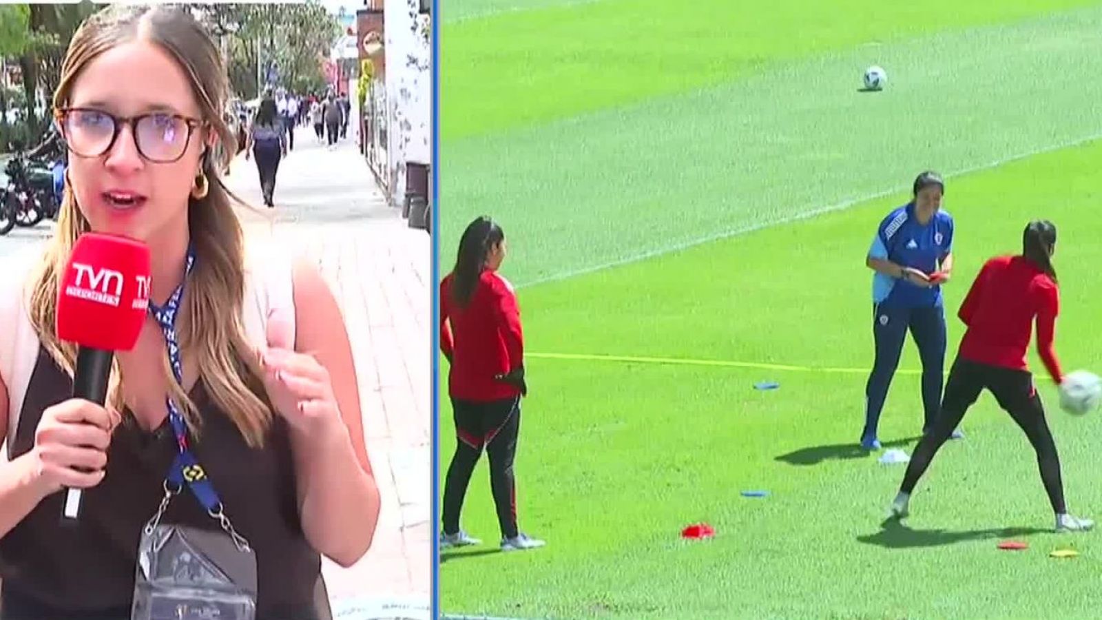 Transmitido por TVN: La Roja Femenina se prepara para el duelo ante Argentina
