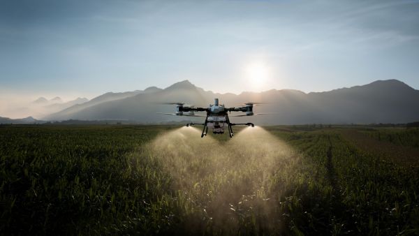 Por primera vez en Chile: "Súper" dron agrícola puede cargar hasta 100 kilos
