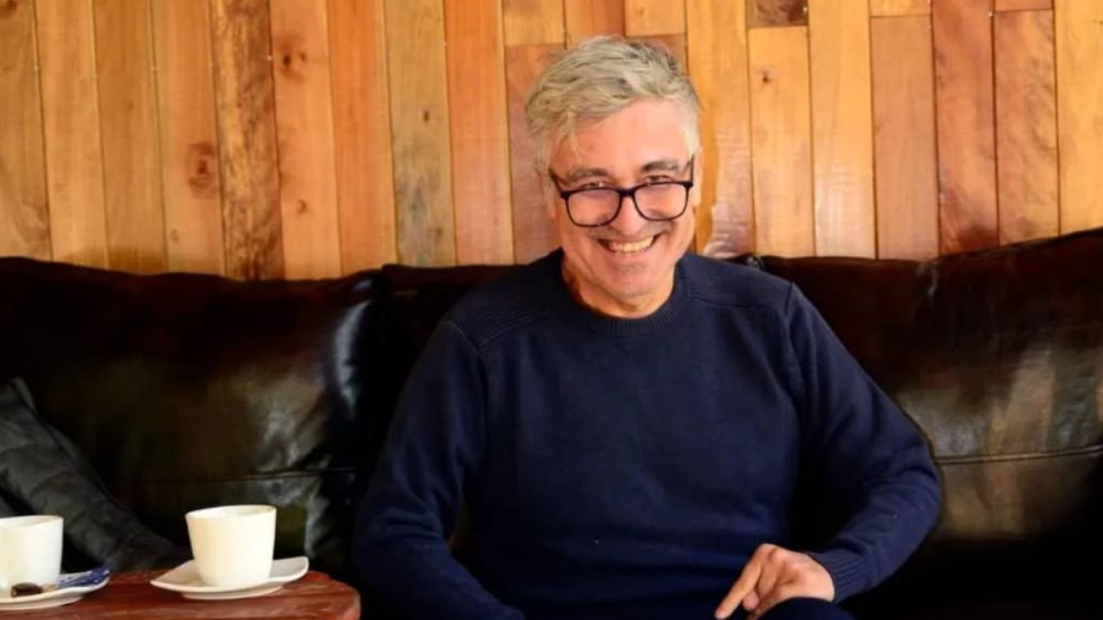 Jorge González en su casa de San Miguel.