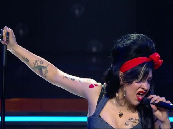 Francia Valdés, doble de Amy Winehouse