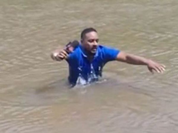 Periodista investigaba caso de niña desaparecida y halló su cuerpo en pleno despacho en vivo