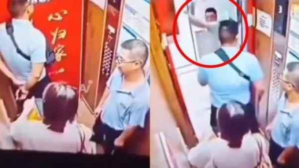 Se subió a un ascensor en China y su expareja la esperaba con un hacha para matarla
