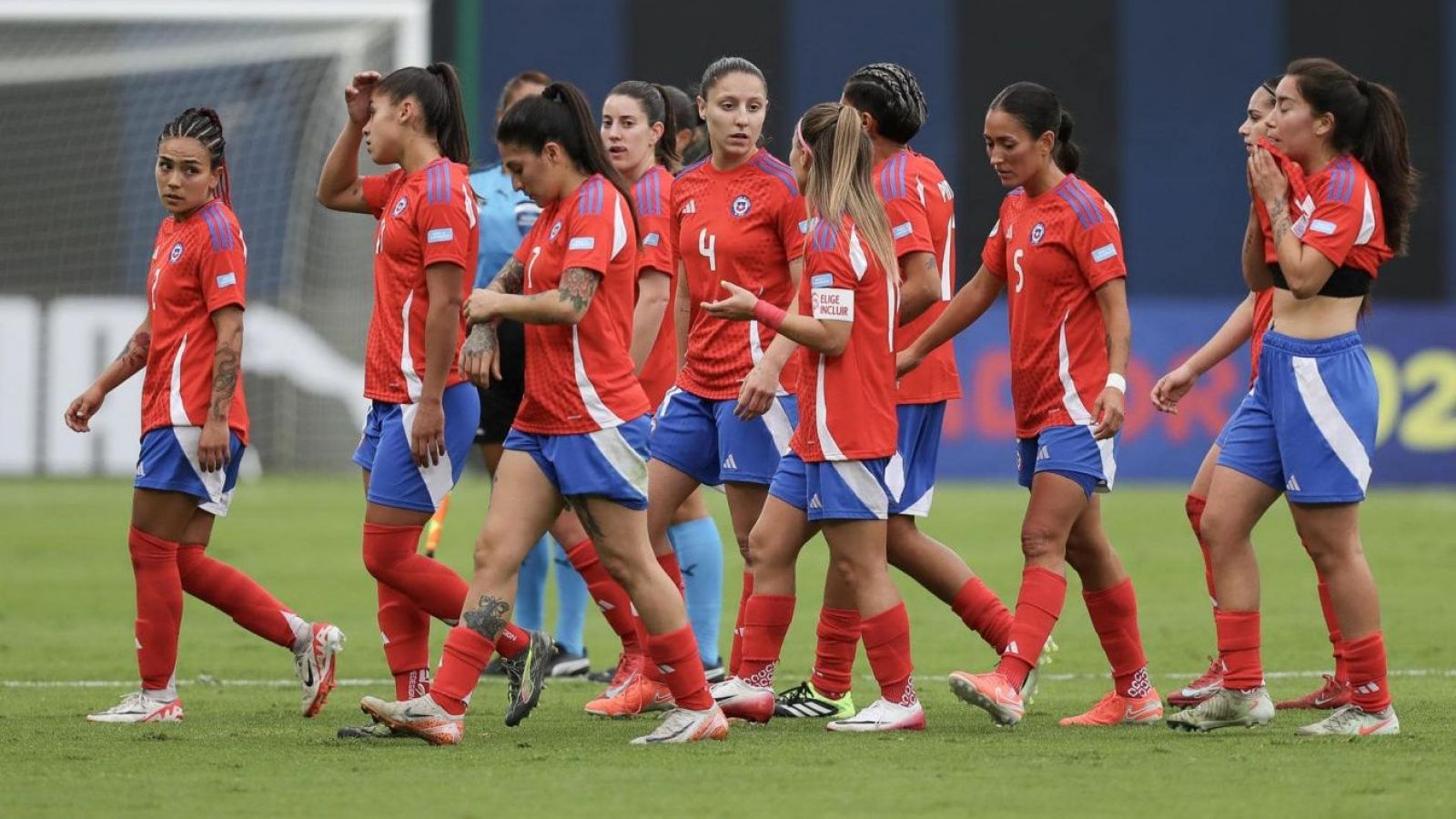 La Selección chilena en la Copa América femenina 2025.