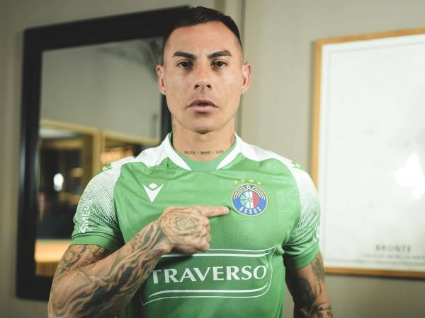 Eduardo Vargas presentado en Audax Italiano