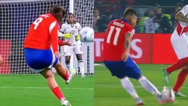 Los golazos de Sonya Keefe y Eduardo Vargas.