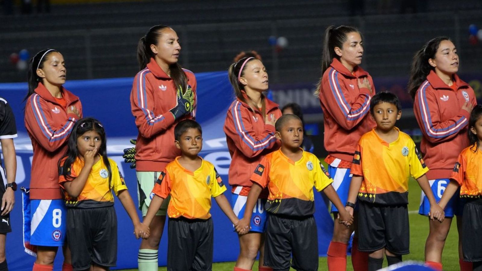 La selección chilena en la Copa América femenina 2025.