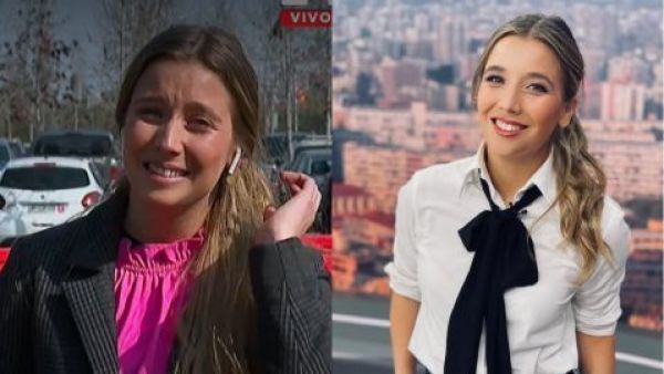 <p>Agustina Álvarez se despide en pantalla de TVN.</p>Con "lágrimas de alegría": Agustina Álvarez se despide de TVN
